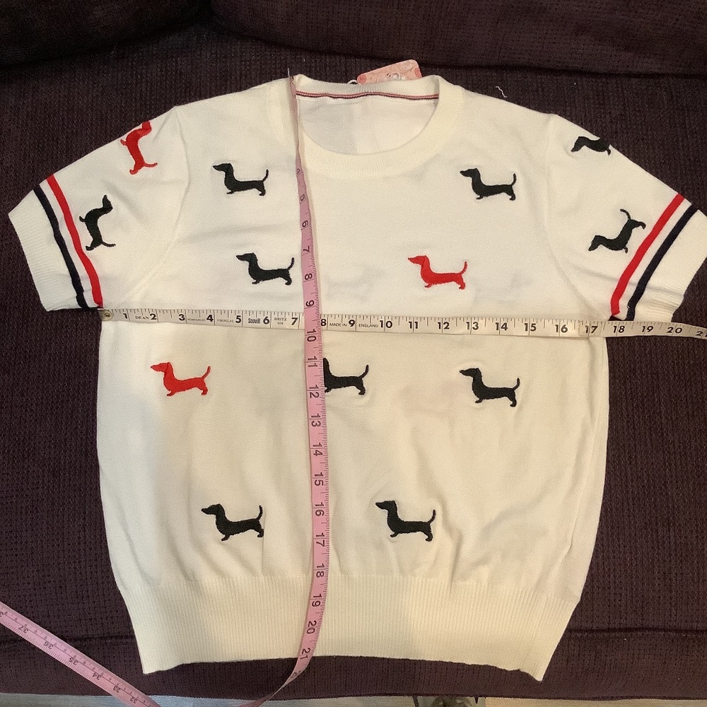 NWT Dachshund Lightweight Sweater - Picture 4 of 4